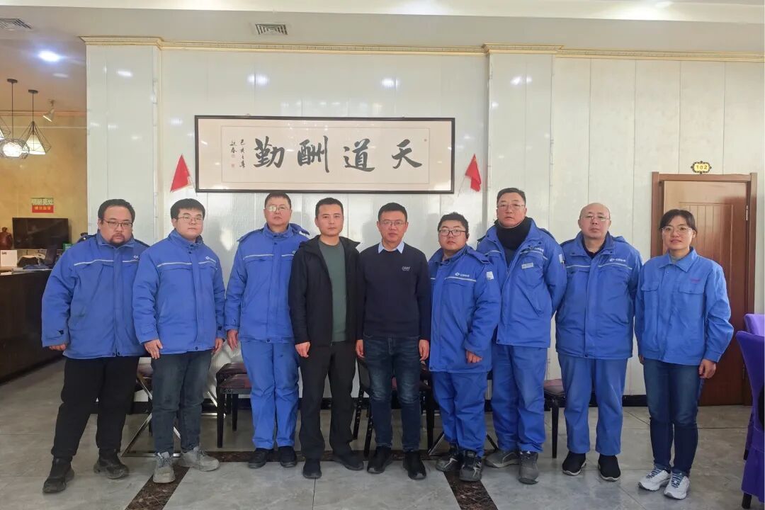 新春慰问走基层 岁寒情暖鼓干劲    公司领导分赴项目一线开展节前检查慰问